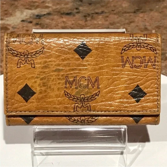 MCM | Accessories | Mcm Tan Key Card Holder | Poshmark display picture 3